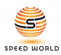 free speed world globe logo design