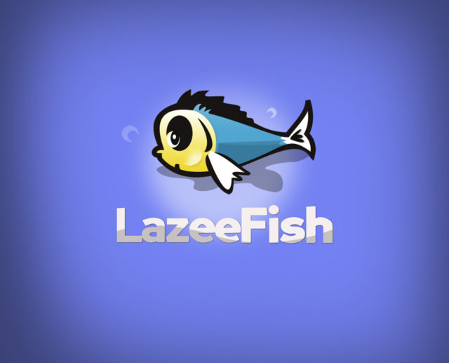 lazy fish free logo