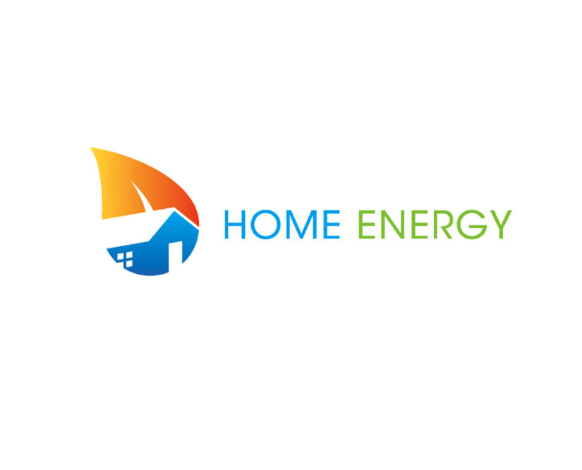 Home green energy logo design download