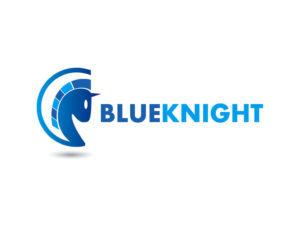blue knight free logo vector and psd