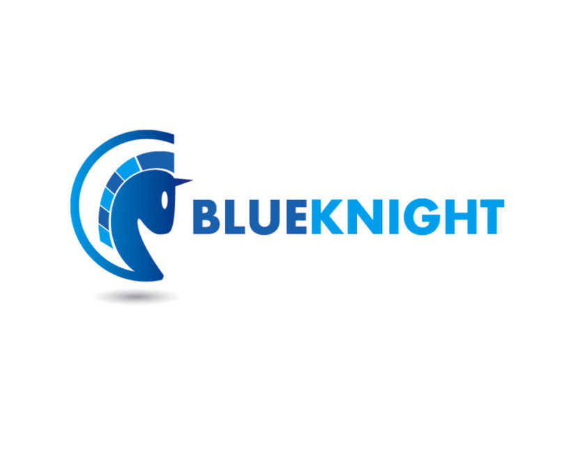 blue knight free logo vector and psd