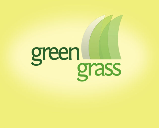 green grass free logo design