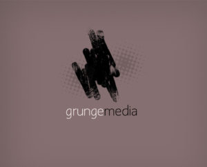 Grunge Media logo design free download
