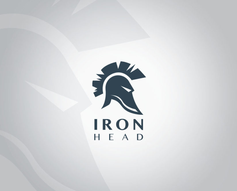 free warrior helmet logo design