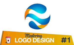 Logo design tutorial abstract globe logo