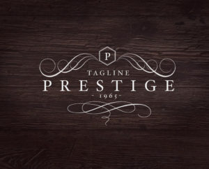 prestige logo design